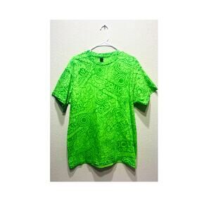 Jolly Rancher Gummy’s All Over T-Shirt Green Large vintage